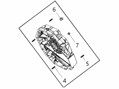 68280624AA Mopar Adapter Transmission Illustration 1 of 1