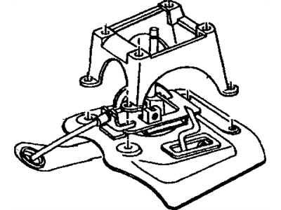 Jeep 55116124 Bracket - Floor Console To Floor Front