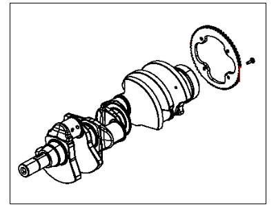 Chrysler Crankshaft - 68293005AB