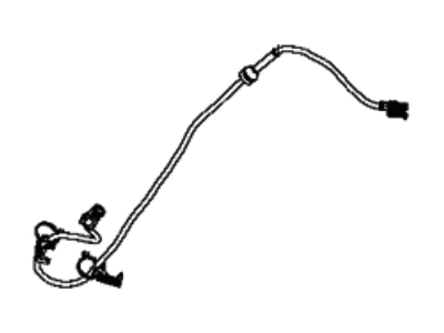 Mopar 68256045AA Wiring Brake Wear Sensor Assembly Electric Parking Brake Mopar 68256045AA Wiring Brake Wear Sensor Assembly Electric Parking Brake