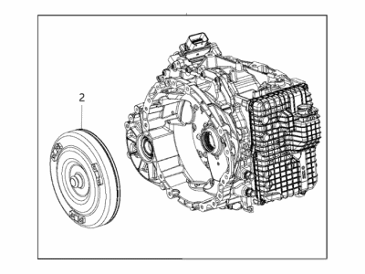 Jeep Compass Torque Converter - RL292645AC