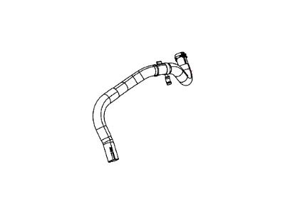 Mopar 5058881AC Hose Radiator Inlet