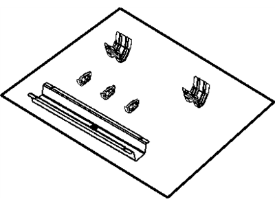 Mopar 5115538AA Crossmember Rear Floor