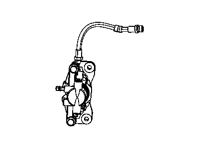 Jeep 5085960AC HOSE Brake