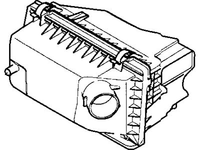 Chrysler 68022256AA COVER Air Cleaner