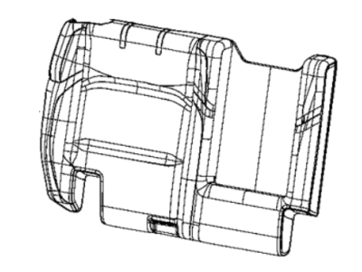 Jeep 7AS50TX7AA COVER Rear Seat Back Right