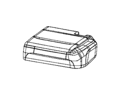 Jeep 6ZH97TX7AA COVER Rear Seat Cushion Left