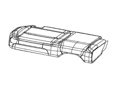 Jeep 6ZH96TX7AA COVER Rear Seat Cushion Right