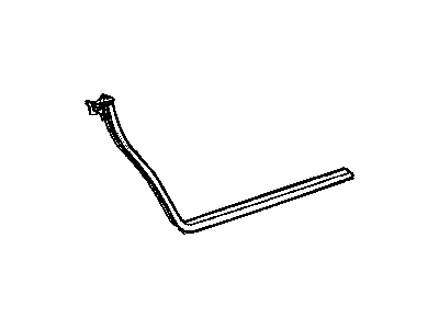 4865562AA Mopar Weatherstrip Front Door Opening Illustration 1 of 1