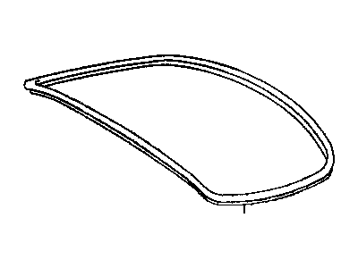 Chrysler MB882472 Reveal Molding