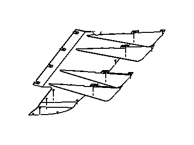 Dodge 5290137AD BELLY PAN Extension Rear