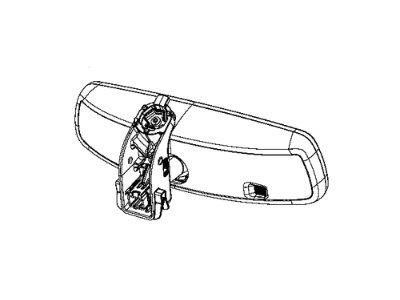 Dodge 68280420AB MIRROR Inside Rear View