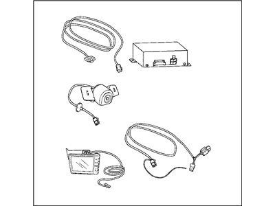 Mopar 82210147AB Camera Kit Back Up
