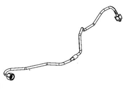 Jeep 68224792AA TUBE Fuel Injector Supply