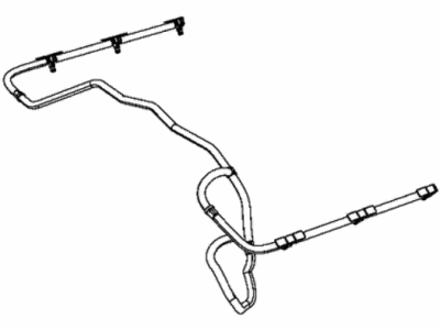 Jeep 68211308AA TUBE Fuel Return