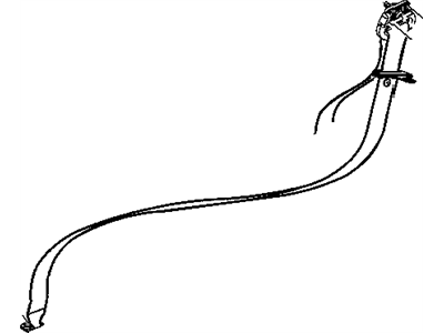 Dodge 5179217AA KIT Cover Repair Outer Belt Cinch Tongue Cover Repair Kit