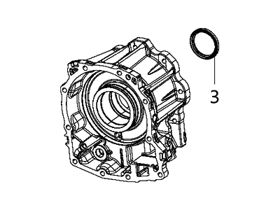Ram 68250386AB ADAPTER Transmission
