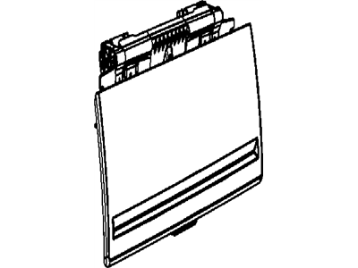 Ram 1VX21GTVAB DOOR Glove Box