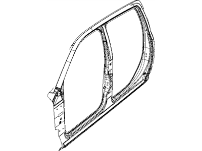 Ram 55112265AB PANEL Body Side Aperture Outer