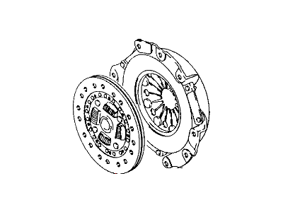 2001 Chrysler Sebring Pressure Plate - MR553278