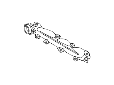 Jeep 68045559AB MANIFOLD Exhaust
