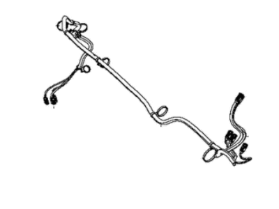 68338945AC Mopar Antenna Cable Cellular Phone Illustration 1 of 1