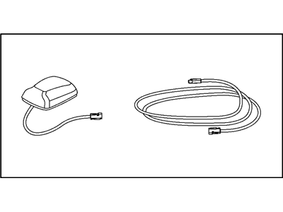 Jeep 82210466AB INSTALL KIT Satelite Receiver