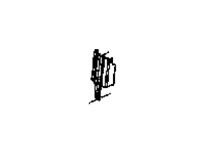 Mopar 1VX242X9AA Shield Riser Pivot Leg 1VX242X9AA Mopar Shield Riser Pivot Leg Illustration 1 of 1