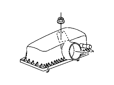 Mopar 53032758AB Cover Air Cleaner