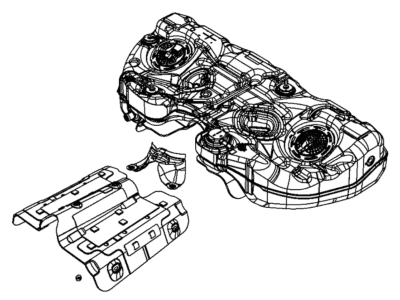 Dodge 68494592AA TANK Fuel