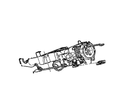 Dodge 5057637AB COLUMN Steering