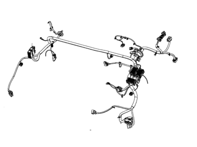 Chrysler 68358446AC WIRING Front End Module