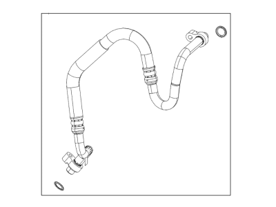 Jeep 68282116AA LINE A/C Suction