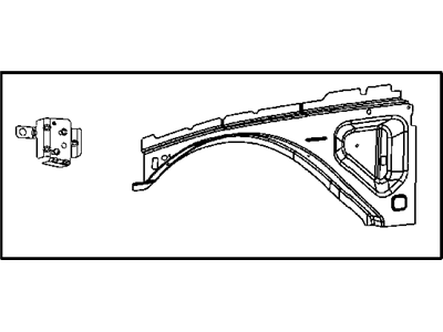 Chrysler 5065505AD BEAM Upper Load Path