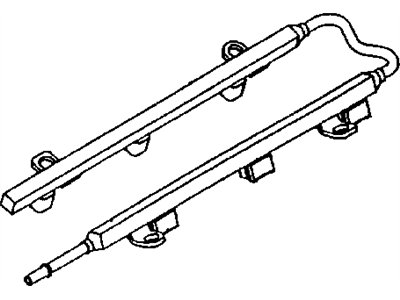 Dodge MD330478 Fuel Rail