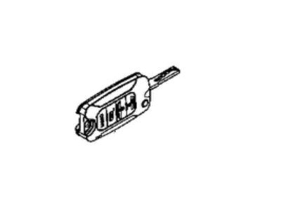 Jeep 68385479AA KEY BLANK WITH TRANSMITTER