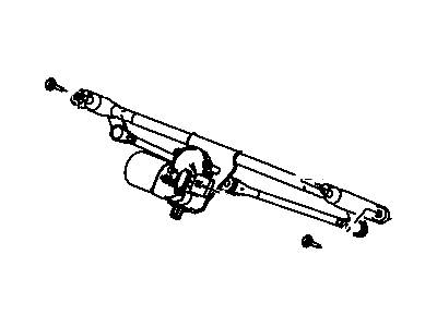 Jeep 68002388AA MOTOR Windshield wiper