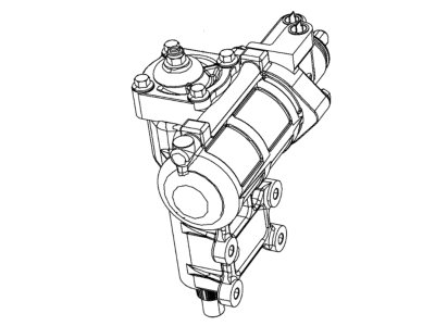 Jeep 68336245AB GEAR Power Steering