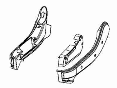 Ram 5XY50LXBAA SHIELD Seat Cushion