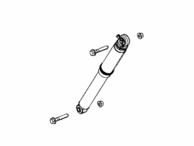 Ram 68450108AC SHOCK ABSORBER KIT Suspension Rear