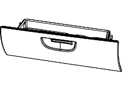 Mopar UZ80XDVAC Door Glove Box