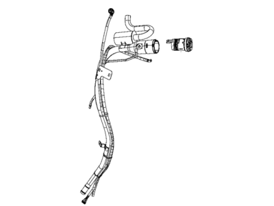 Jeep 68377769AA TUBE Fuel Filler