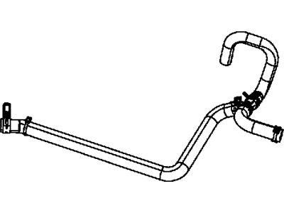 Mopar 4596755AE Hose Heater Return