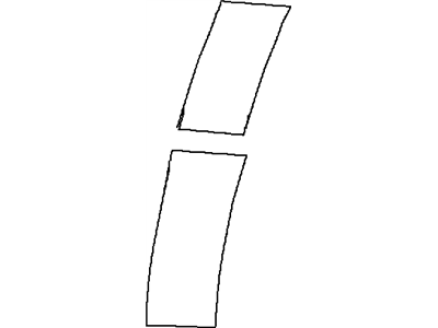 Dodge 1LW72SW1AA DECAL Hood R/T Stripes