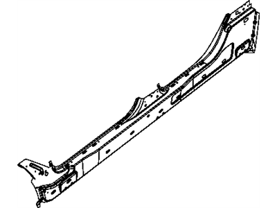 Mopar 55372363AA Sill Bodyside