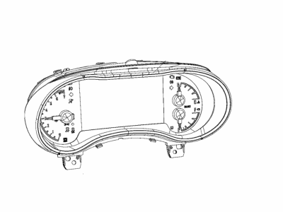 2018 Dodge Durango Speedometer - 68331891AC