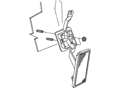 Jeep 68247023AA Pedal Travel Sensor