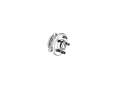 Mopar V2508692AA Hub And Bearing Brake