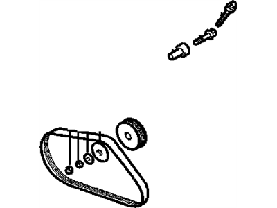 Dodge MR315825 Tension Pulley