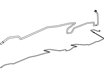 Mopar 52122150AB Tube Fuel Supply 52122150AB Mopar Tube Fuel Supply Illustration 1 of 1